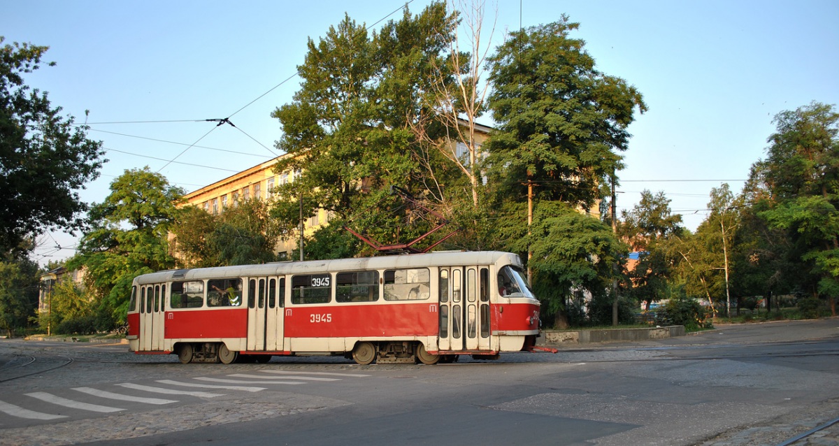 Донецк. Tatra T3SU №3945