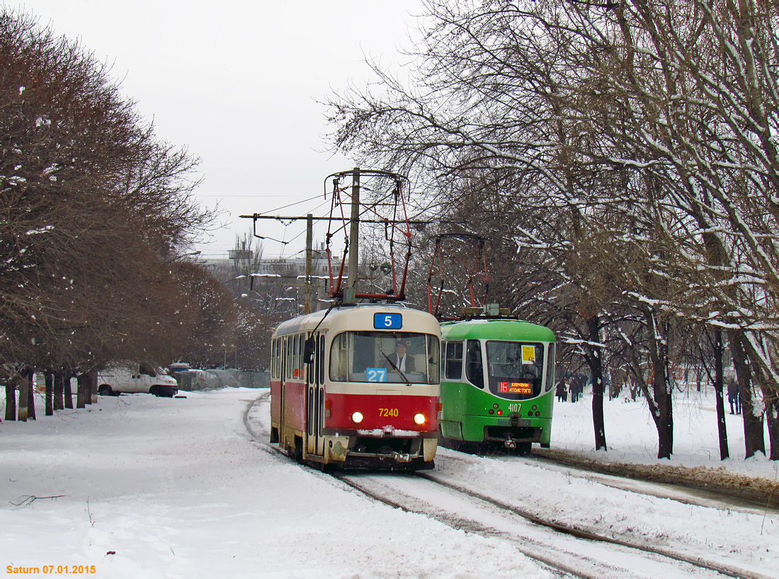 Харьков. Tatra T3SUCS №7240