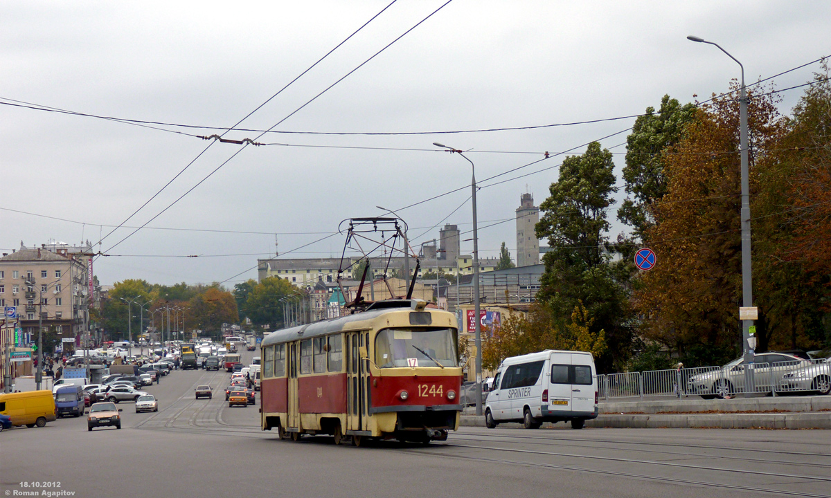 Днепр. Tatra T3SU №1244