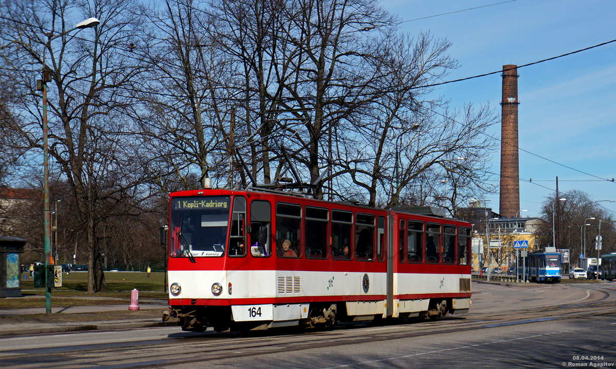 Таллин. Tatra KT4D №164
