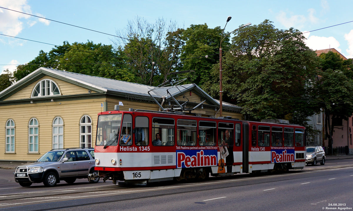 Таллин. Tatra KT4D №165