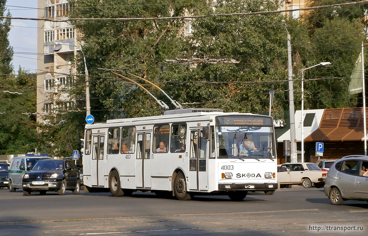Одесса. Škoda 14Tr17/6M №4003