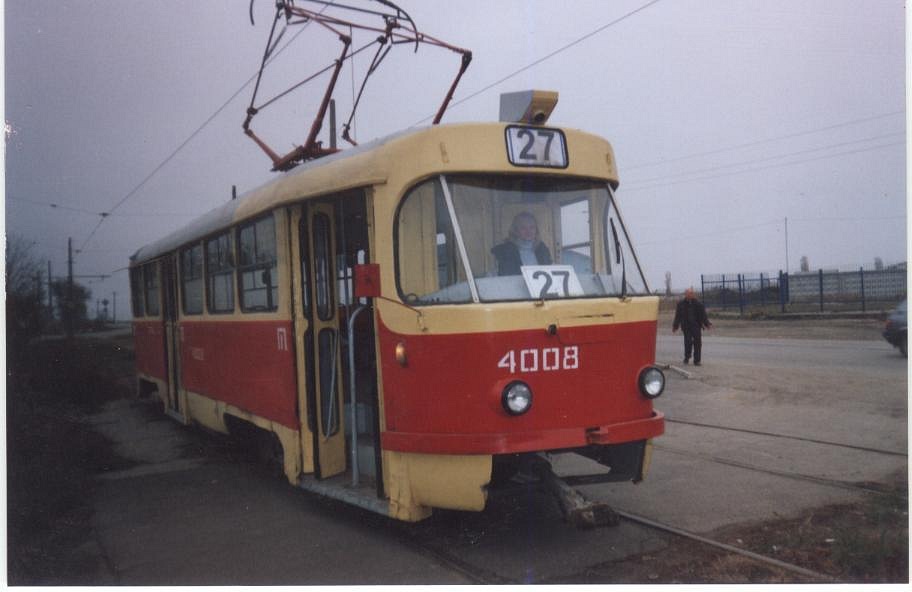 Одесса. Tatra T3SU №4008