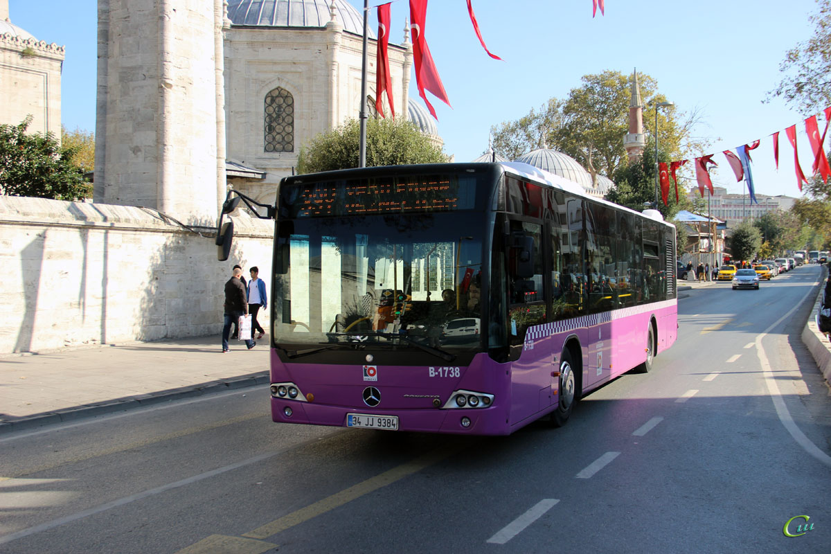 Стамбул. Mercedes-Benz O345 Conecto LF 34 JJ 9384