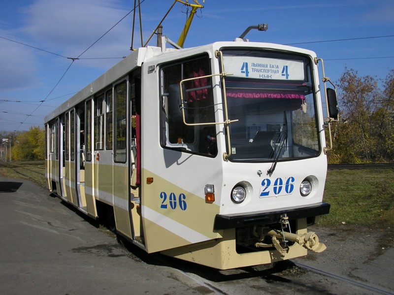 Новокузнецк. 71-608КМ (КТМ-8М) №206