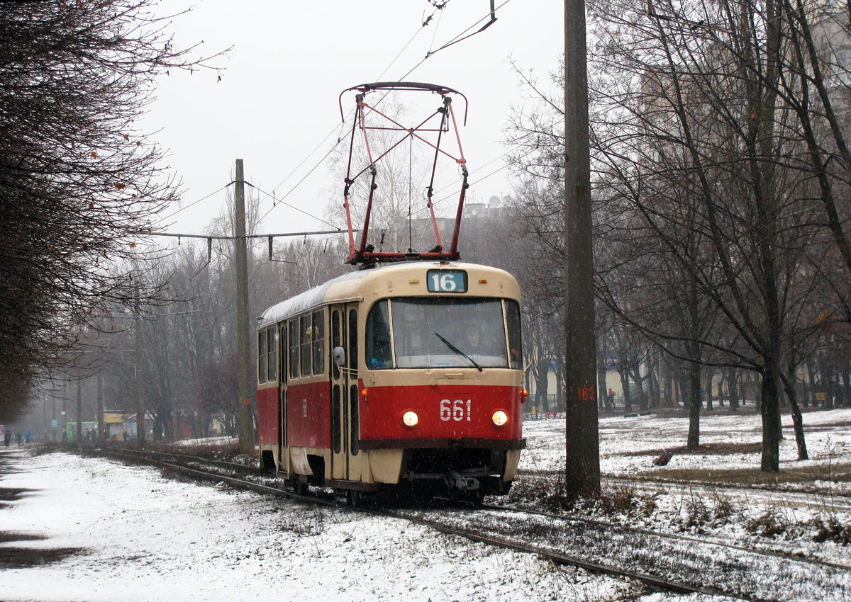 Харьков. Tatra T3SU №661