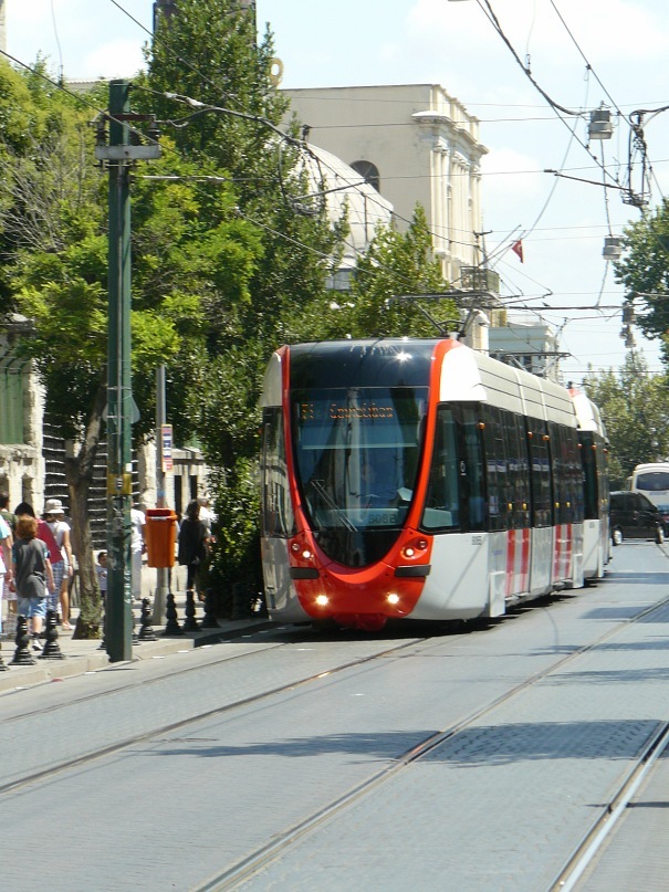 Стамбул. Alstom Citadis 301 №808