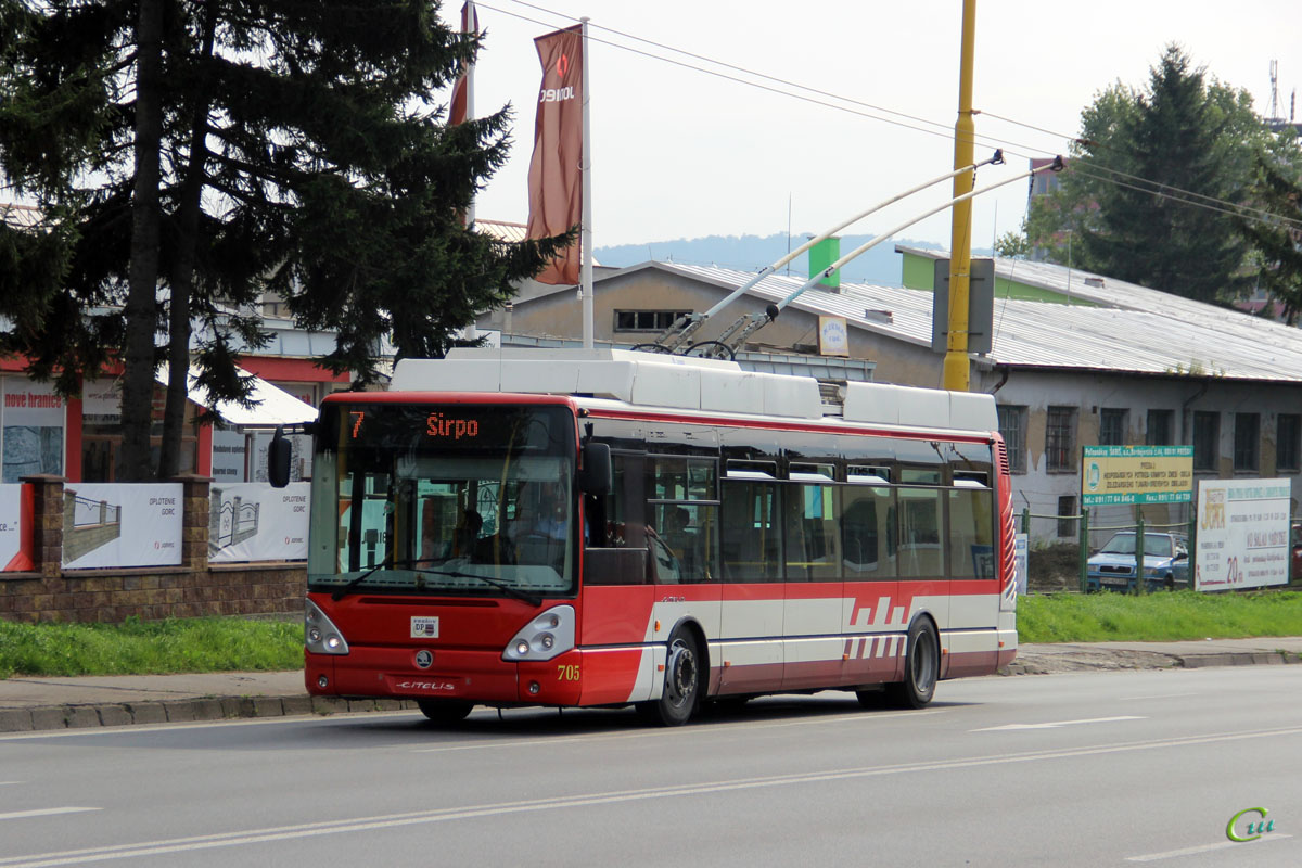 Прешов. Škoda 24Tr Irisbus Citelis №705