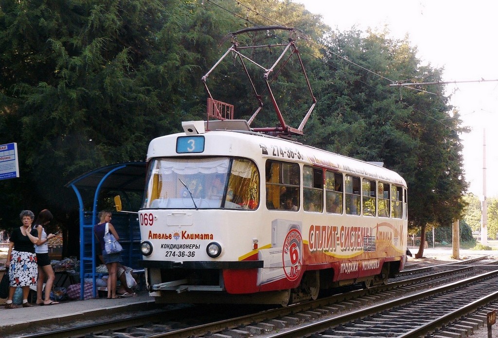Краснодар. Tatra T3SU №069