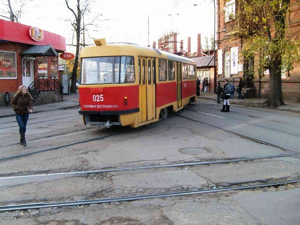 Краснодар. Tatra T3SU №025