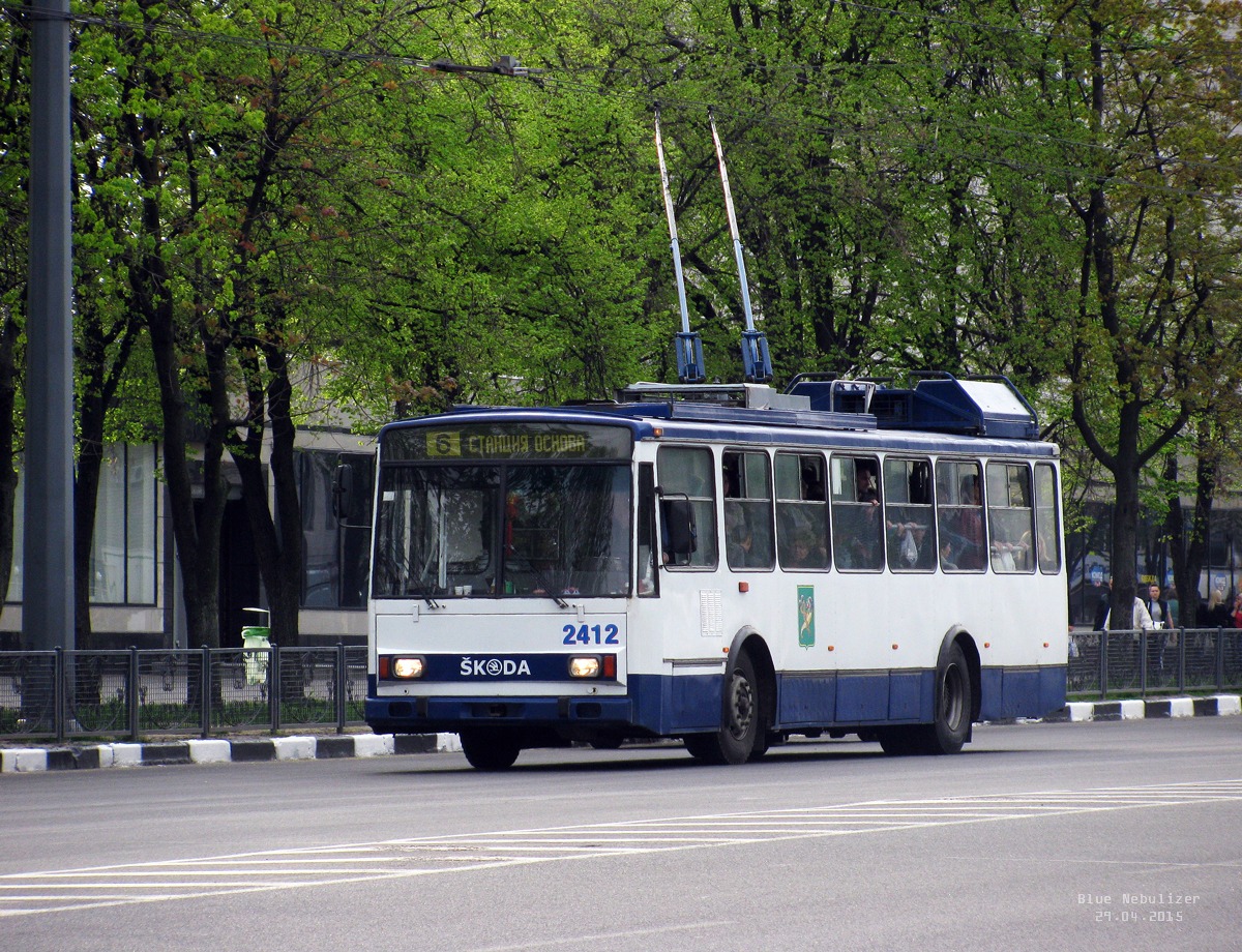 Харьков. Škoda 14Tr18/6M №2412