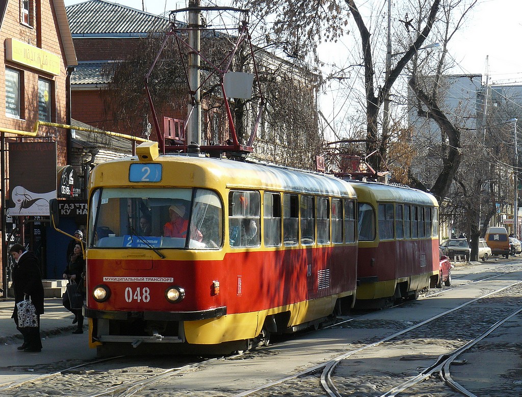 Краснодар. Tatra T3SU №048