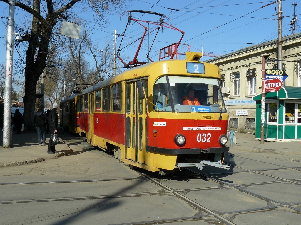 Краснодар. Tatra T3SU №032