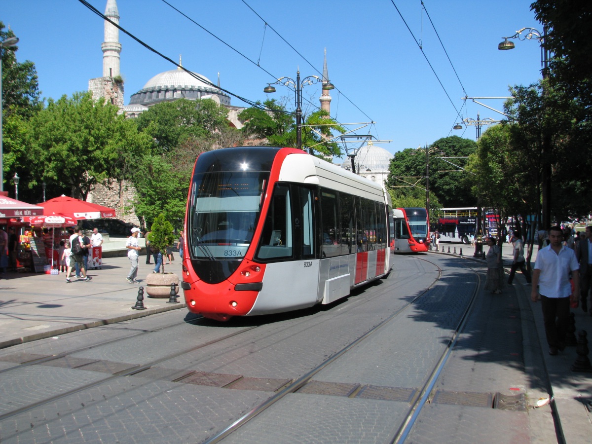 Стамбул. Alstom Citadis 301 №833