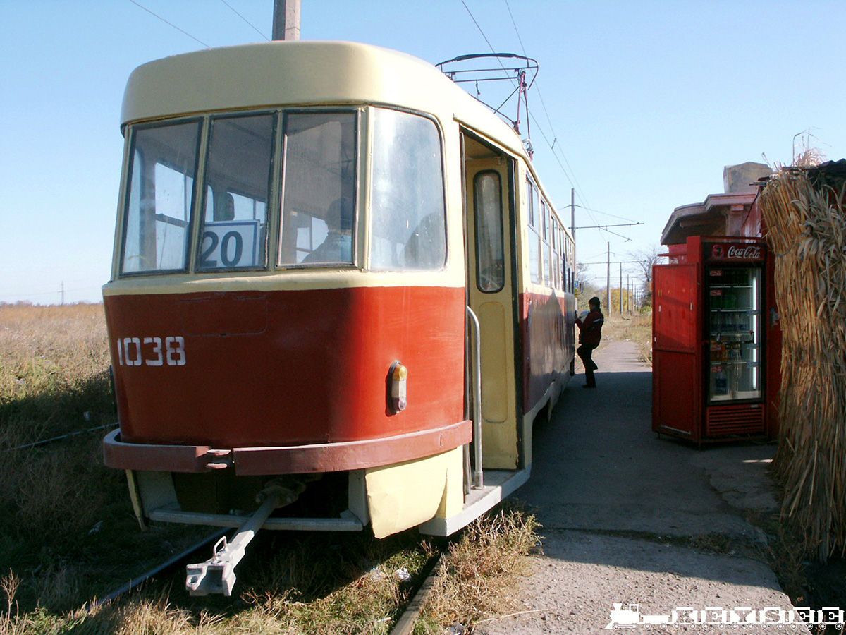Одесса. Tatra T3 (двухдверная) №1038