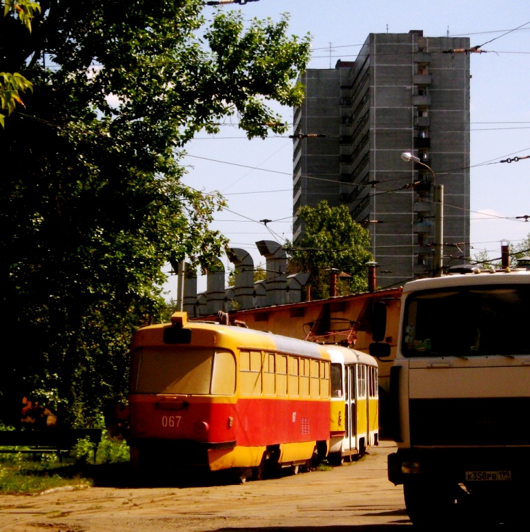 Москва. Tatra T3SU №067