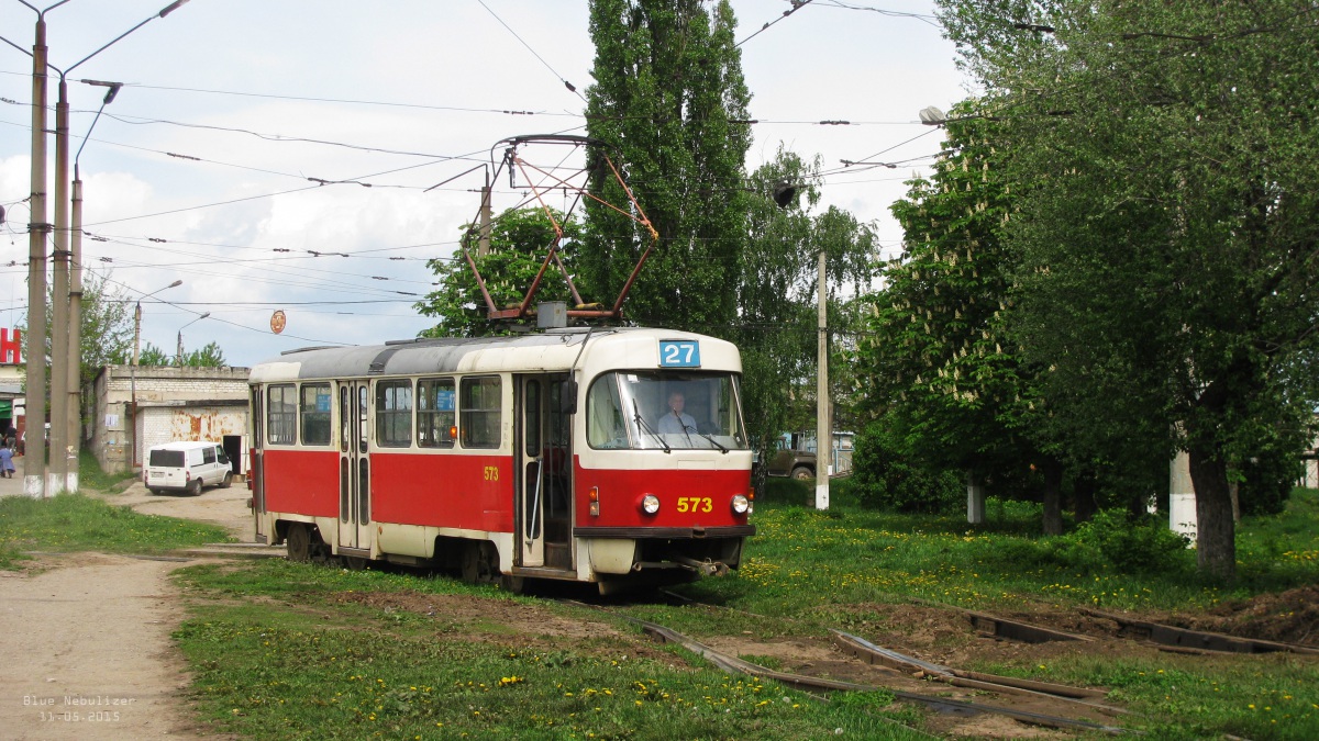 Харьков. Tatra T3 №573