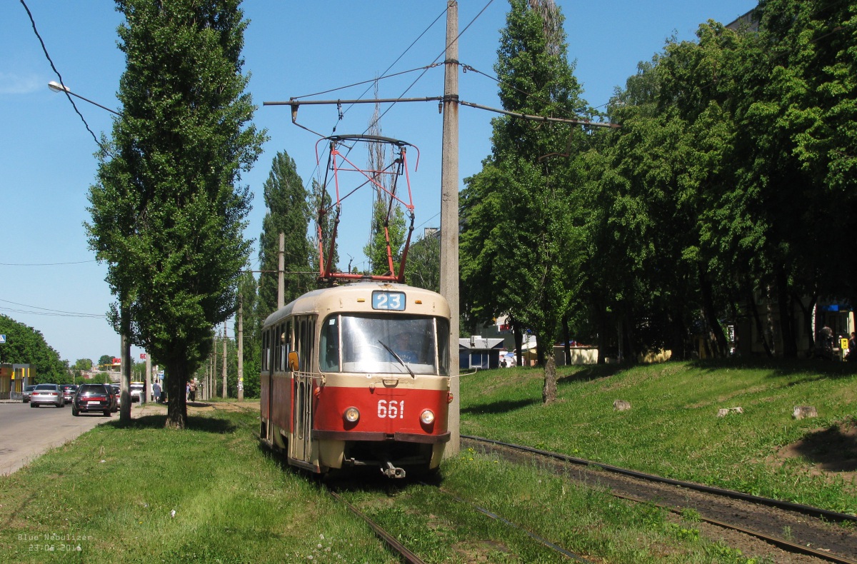 Харьков. Tatra T3SU №661