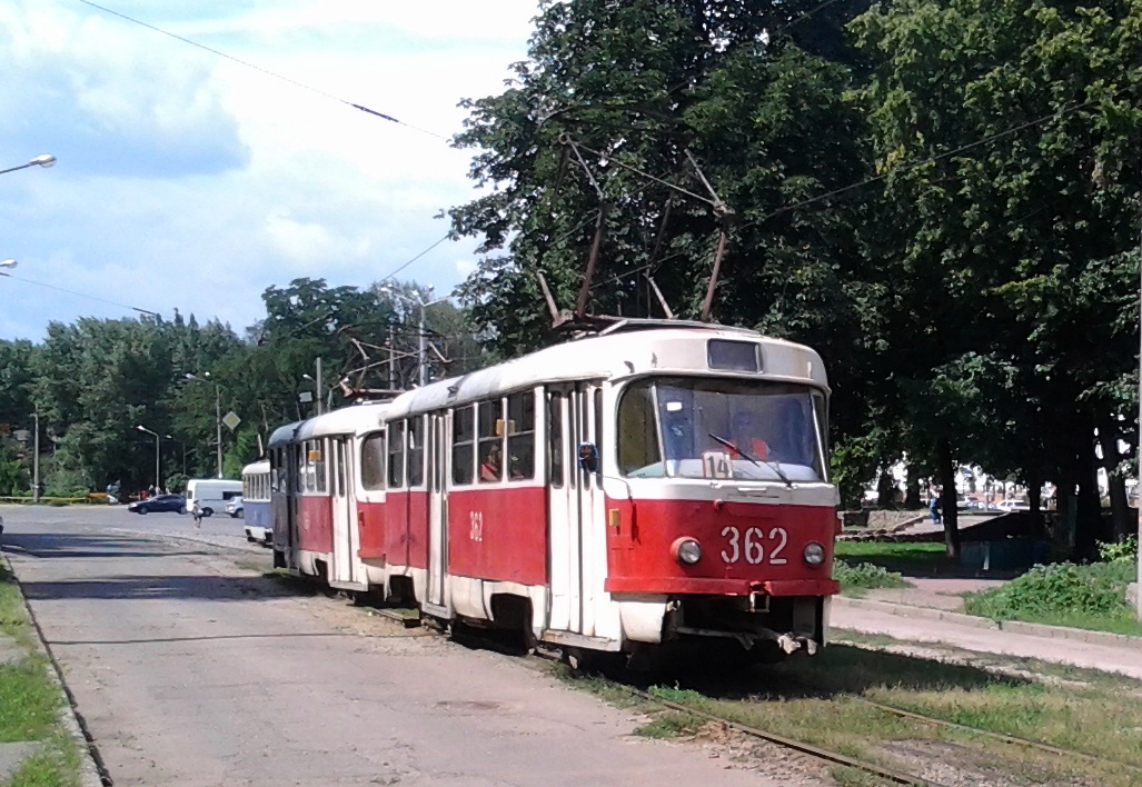 Запорожье. Tatra T3SU №362