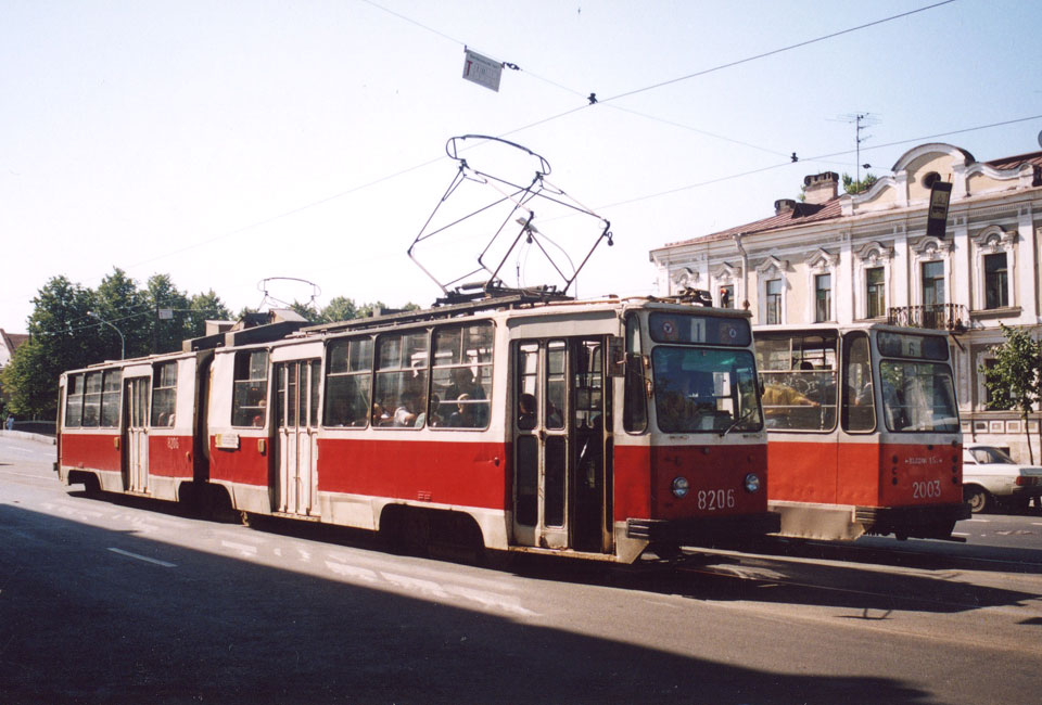 Санкт-Петербург. ЛВС-86К №8206, ЛВС-86К №2003