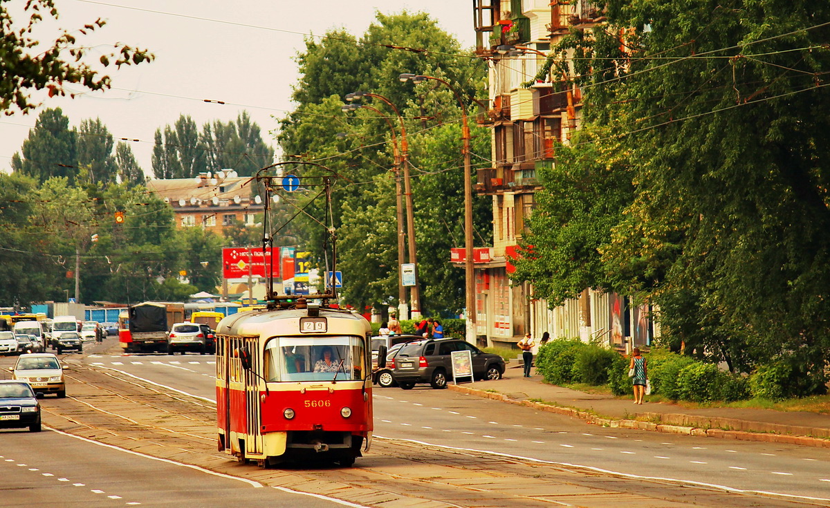 Киев. Tatra T3SU №5606