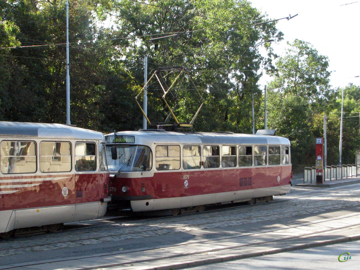 Прага. Tatra T3R.P №8579