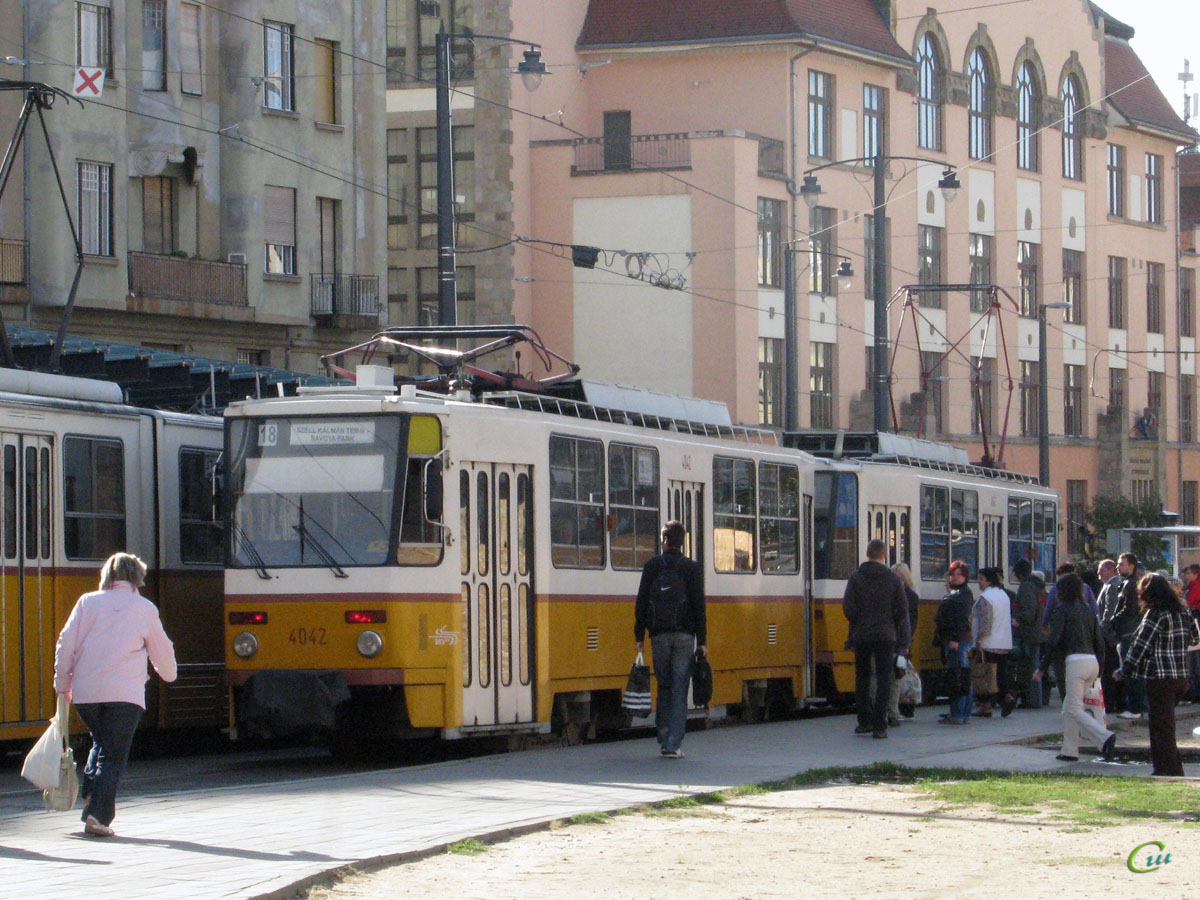 Будапешт. Tatra T5C5 №4042