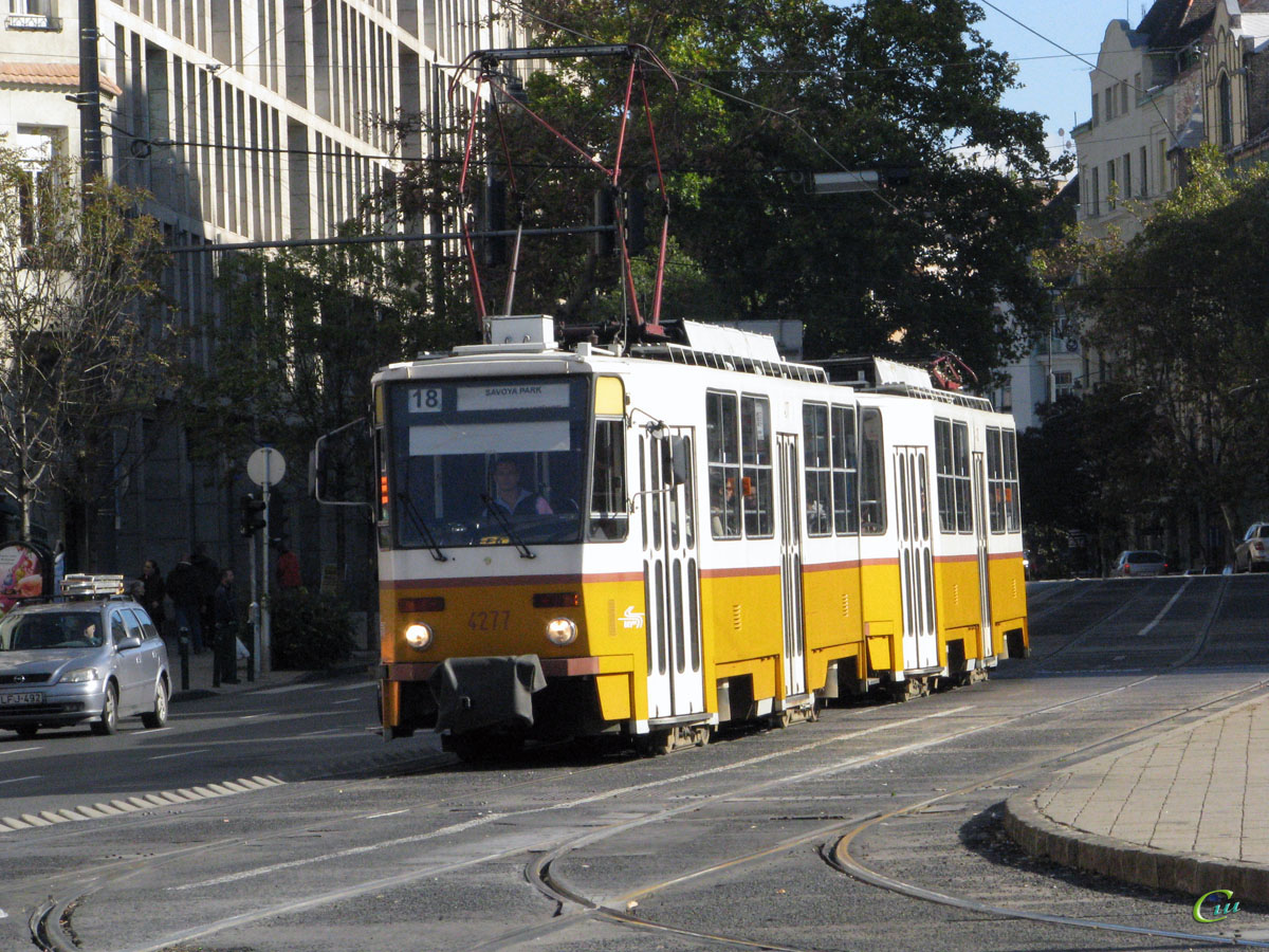 Будапешт. Tatra T5C5 №4277