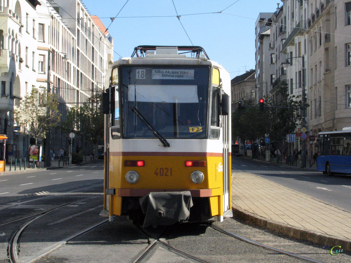 Будапешт. Tatra T5C5 №4021