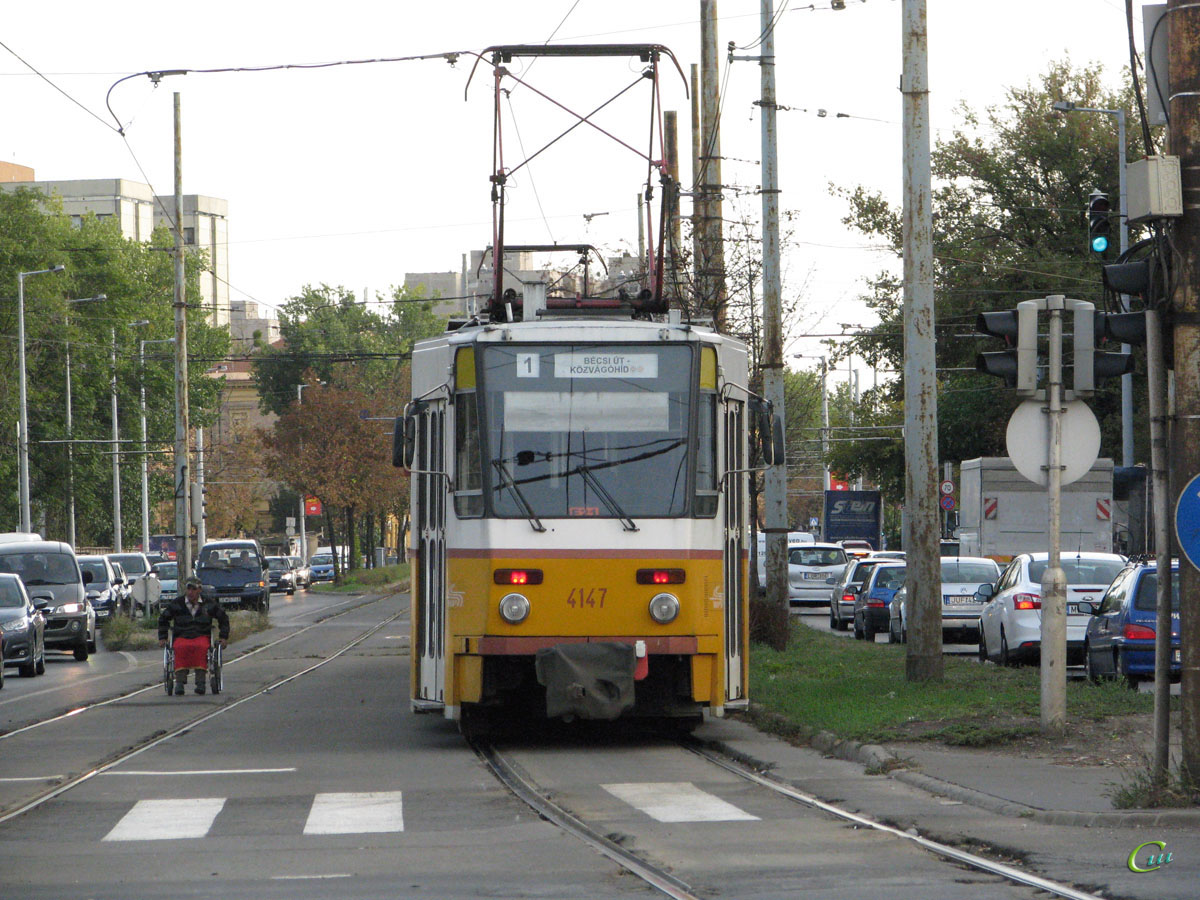 Будапешт. Tatra T5C5 №4147