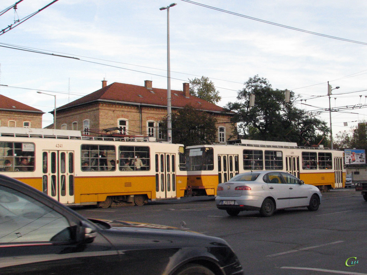 Будапешт. Tatra T5C5 №4241, Tatra T5C5 №4265