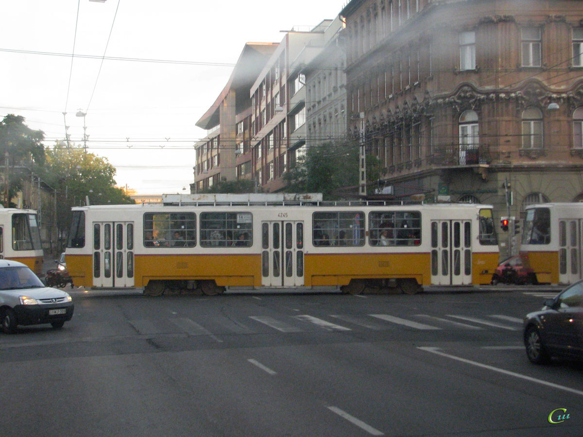 Будапешт. Tatra T5C5 №4245