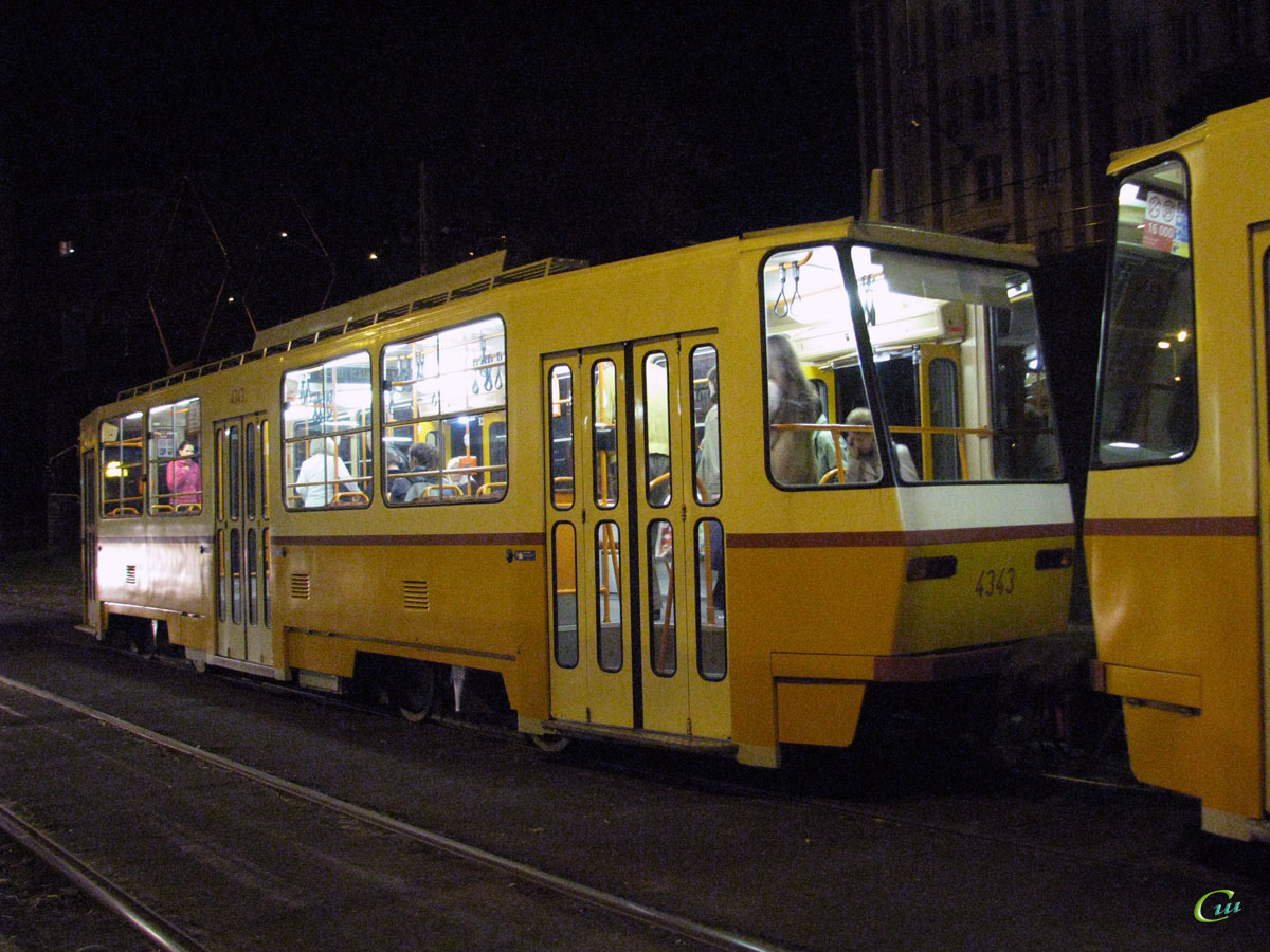 Будапешт. Tatra T5C5 №4343