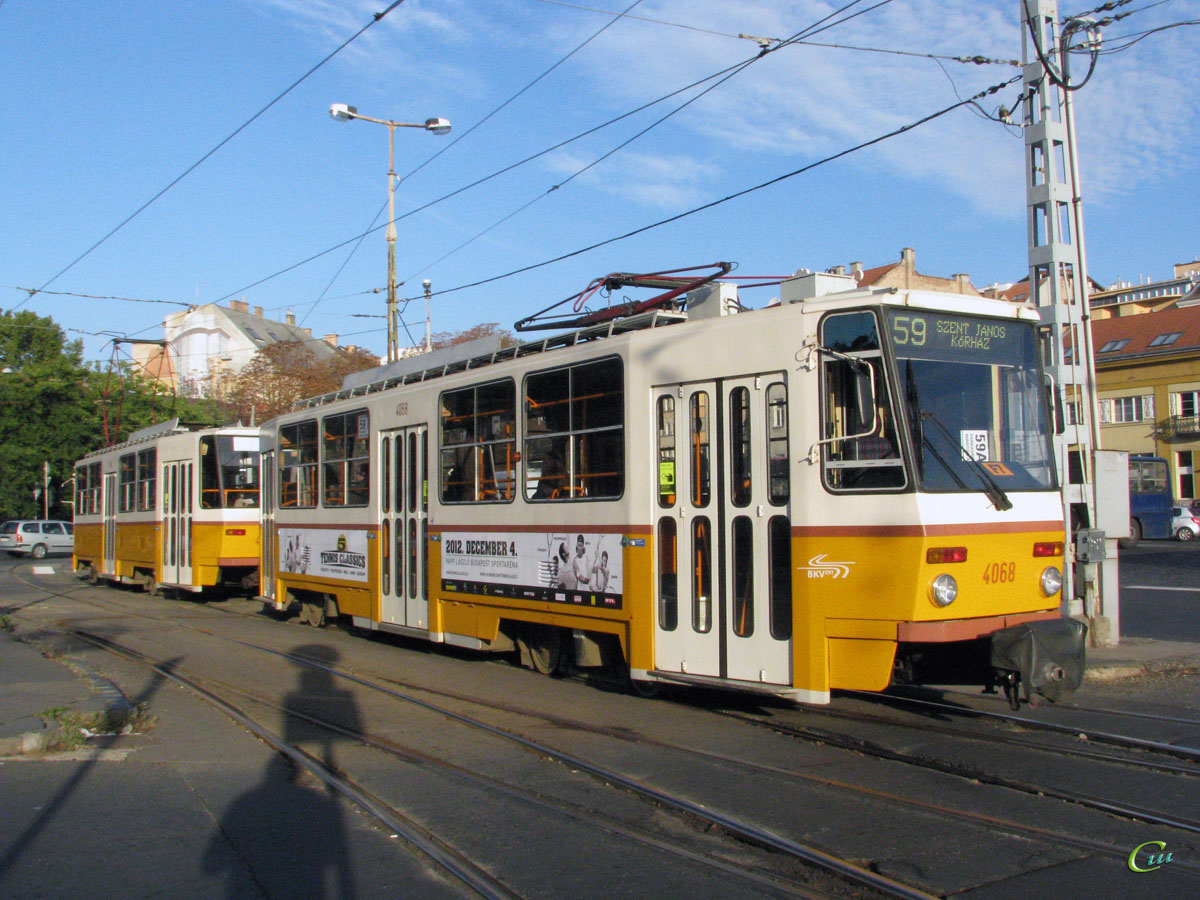 Будапешт. Tatra T5C5 №4068