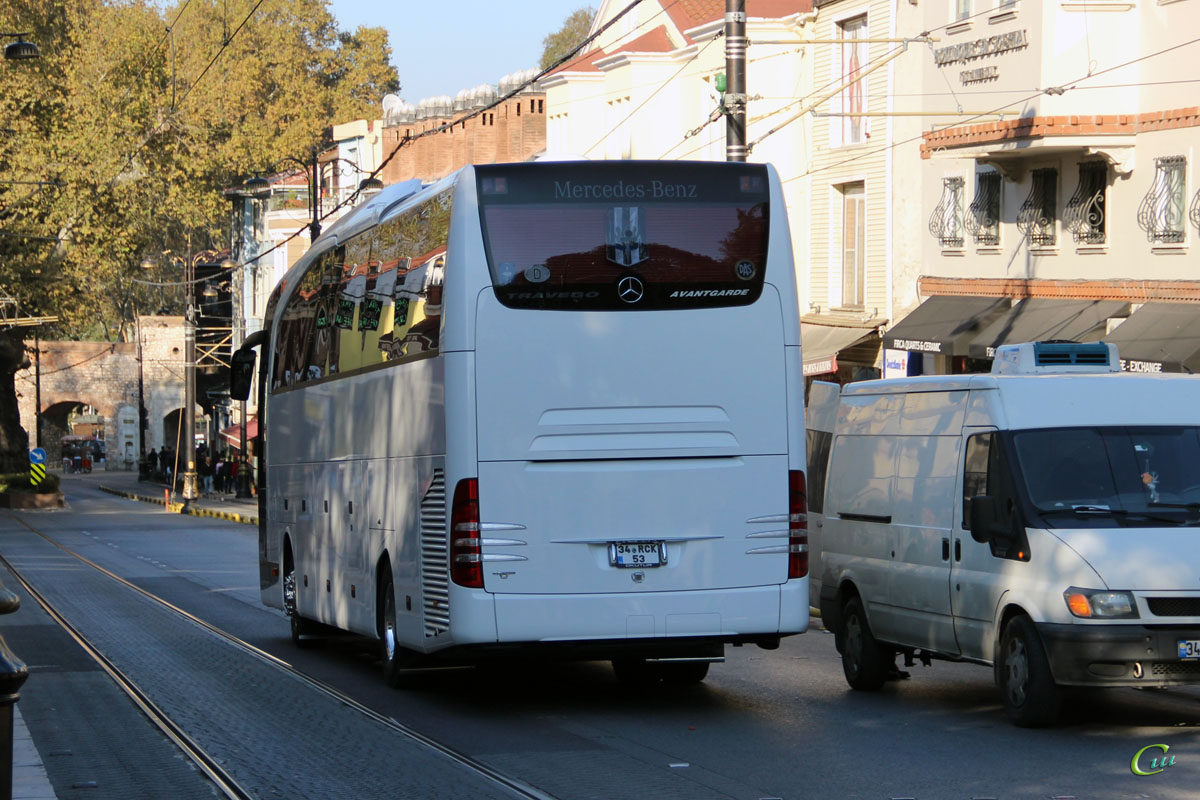 Стамбул. Mercedes-Benz O580 Travego 34 RCK 53