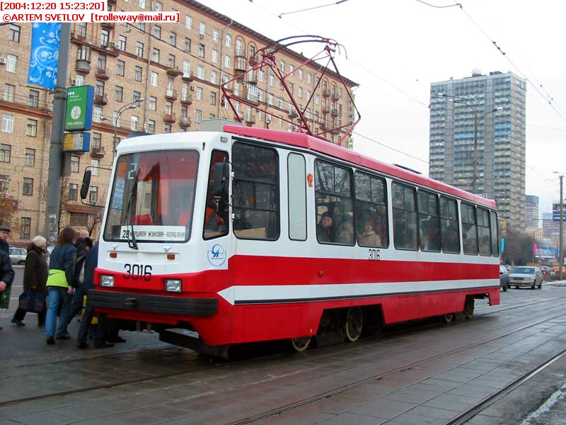 Москва. 71-134А (ЛМ-99АЭ) №3016