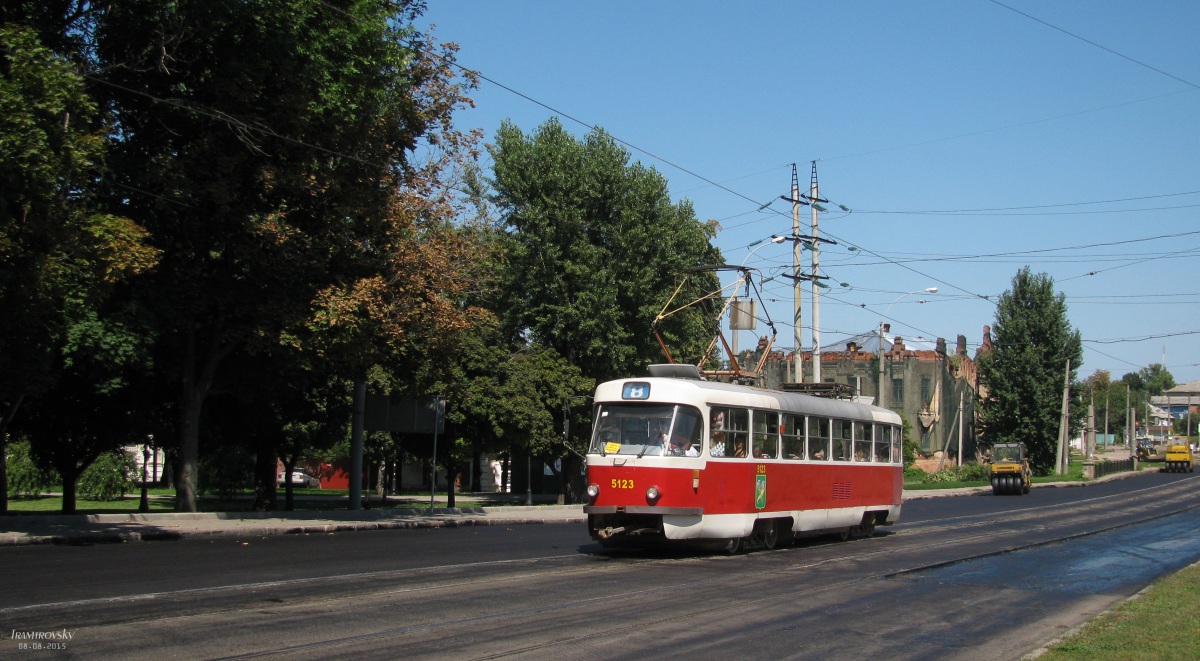 Харьков. Tatra T3A №5123