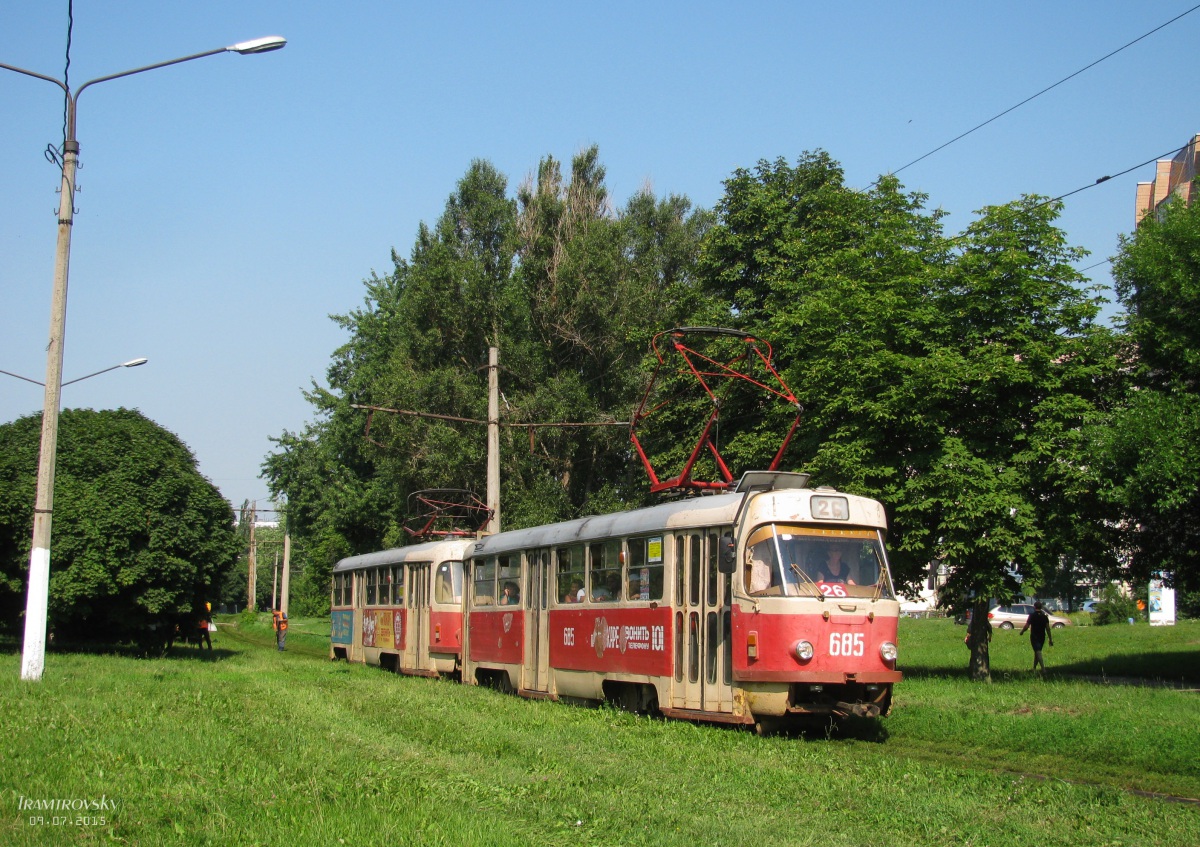Харьков. Tatra T3SU №685, Tatra T3SU №686