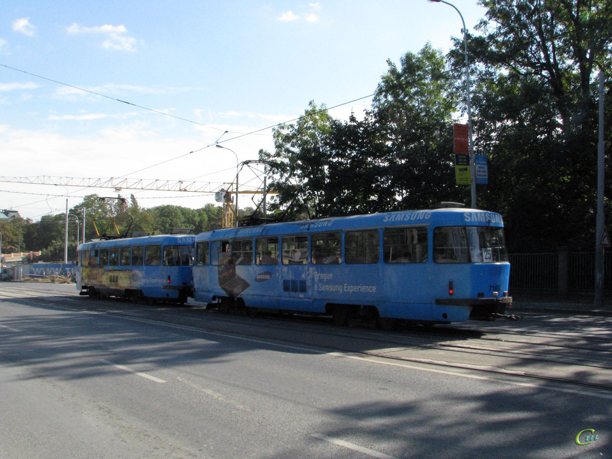 Прага. Tatra T3SUCS №7164, Tatra T3SUCS №7165