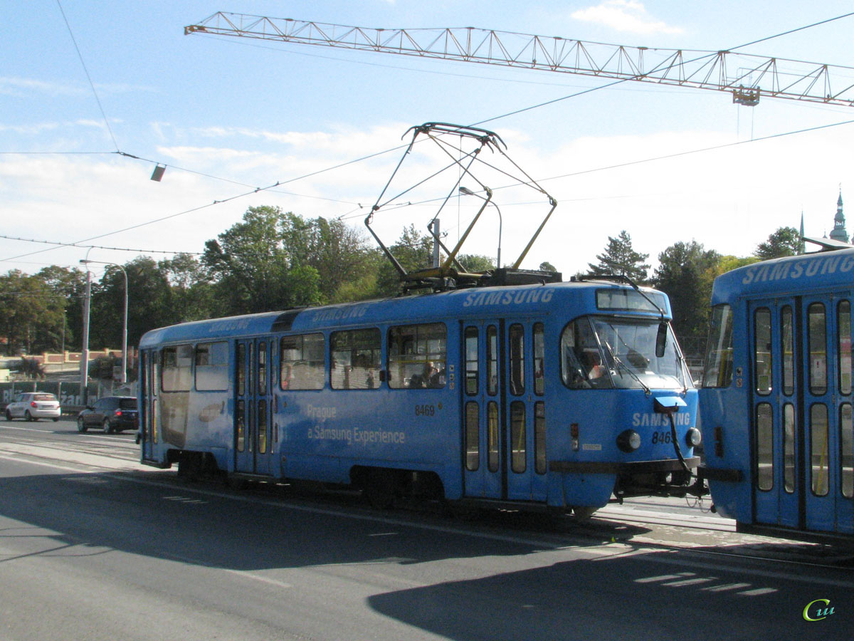 Прага. Tatra T3R.P №8469