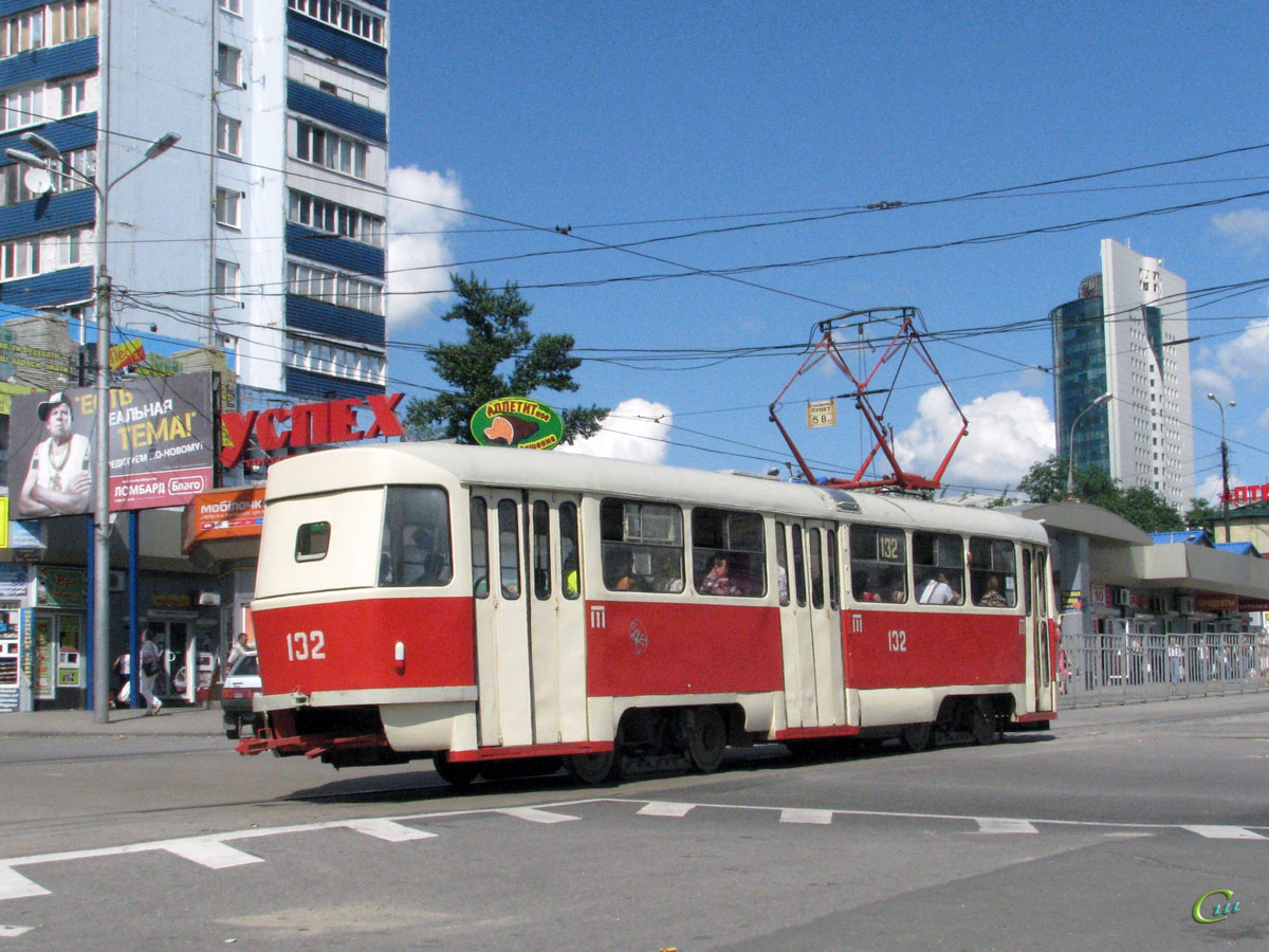 Донецк. Tatra T3SU №132
