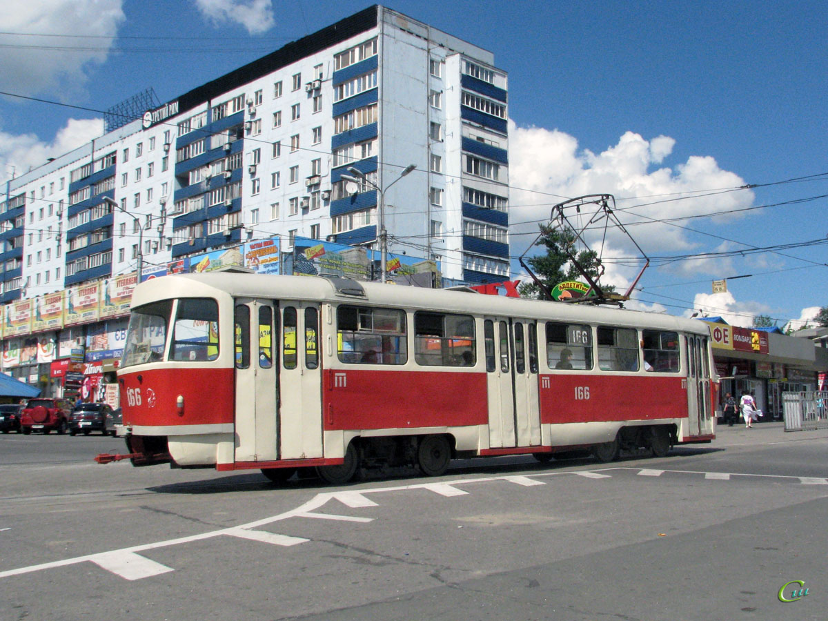 Донецк. Tatra T3SU №166