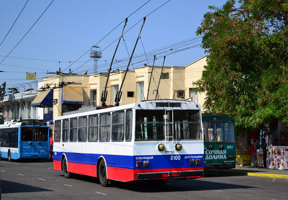 Симферополь. Škoda 14Tr89/6 №8100