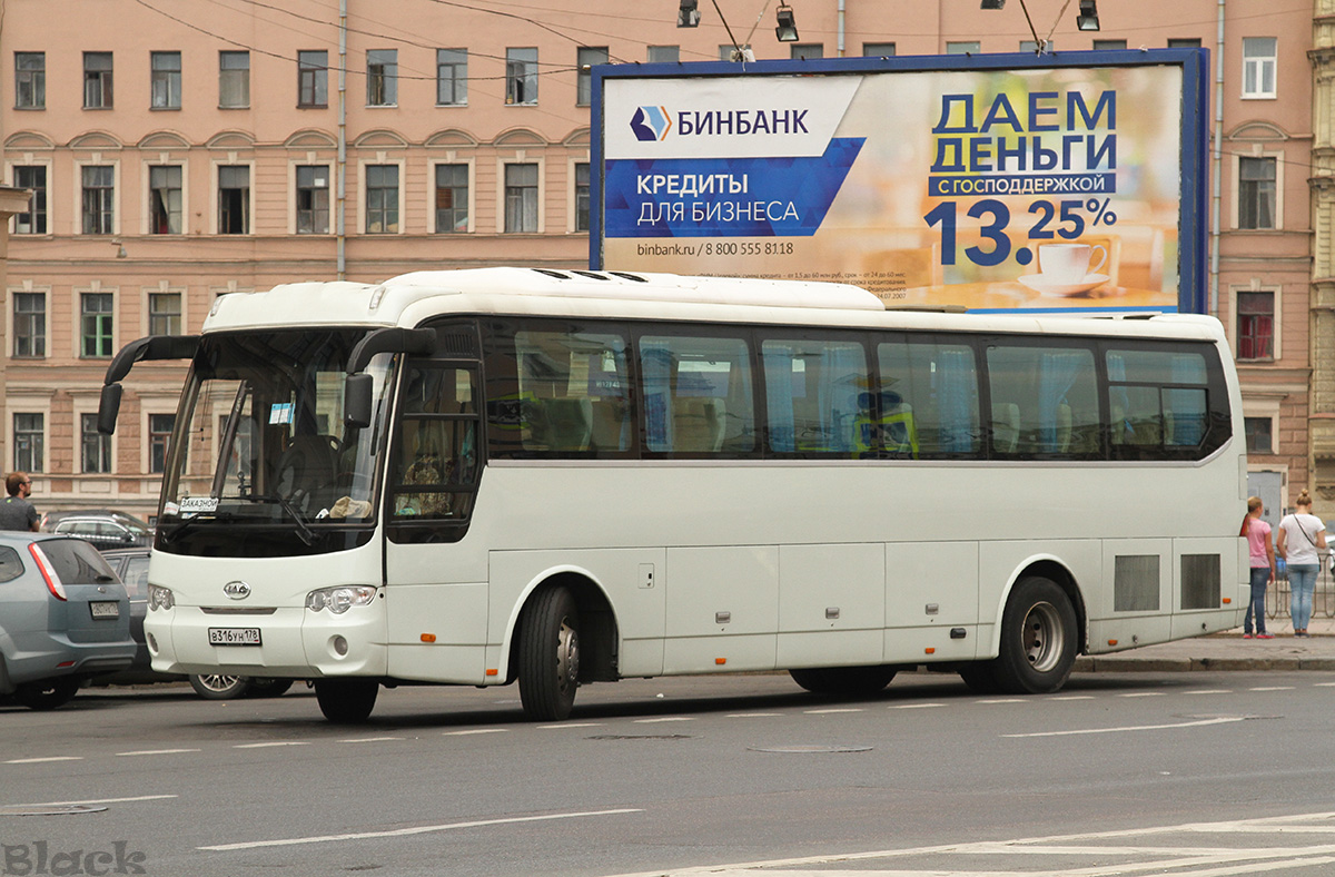 Санкт-Петербург. JAC HK6120 в316ун