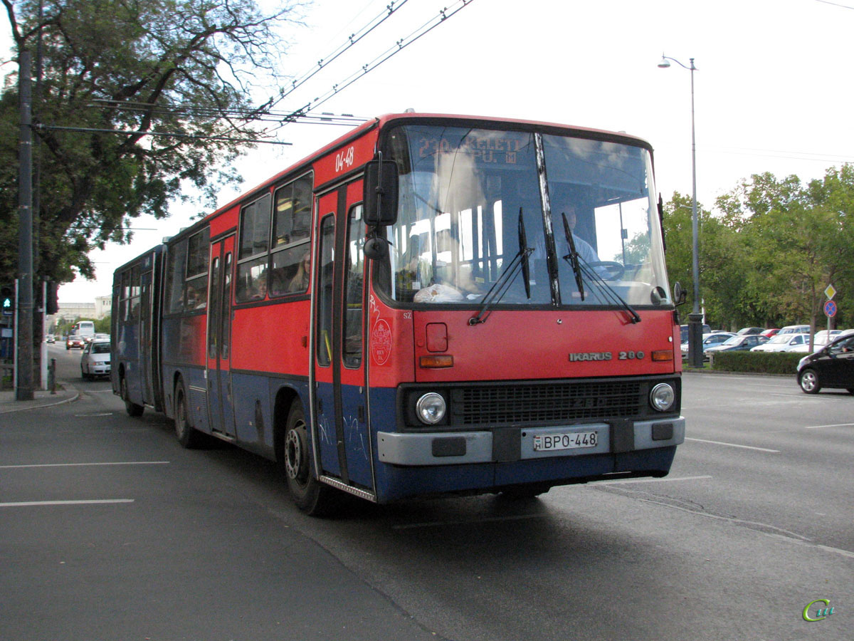 Будапешт. Ikarus 280.40A BPO-448