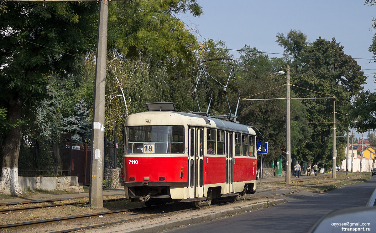 Одесса. Tatra T3SUCS №7110
