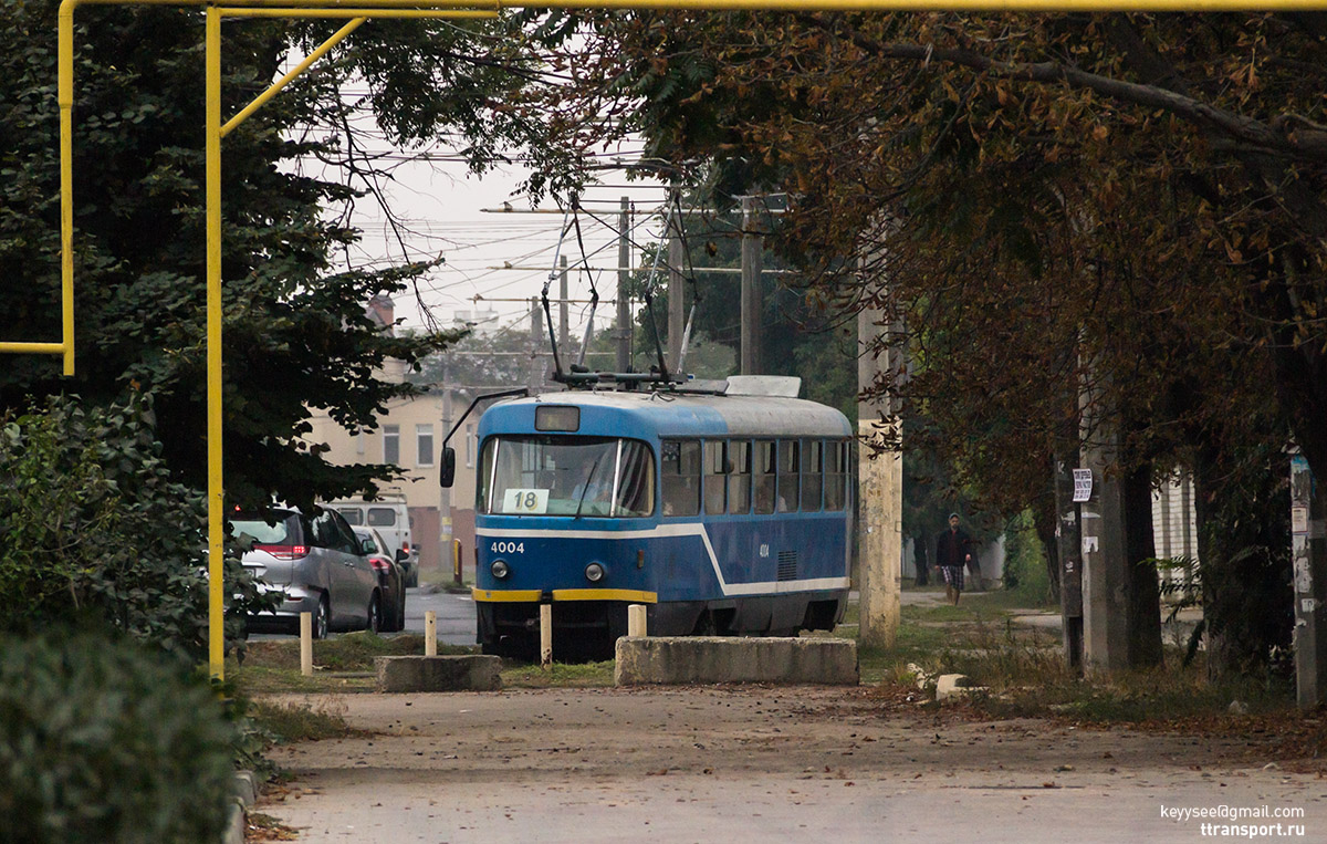 Одесса. Tatra T3R.P №4004