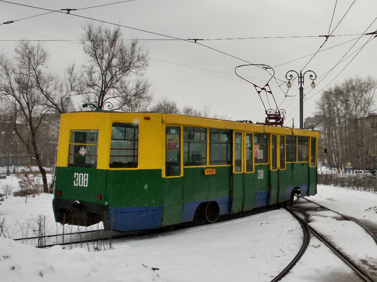 Хабаровск. 71-608К (КТМ-8) №308