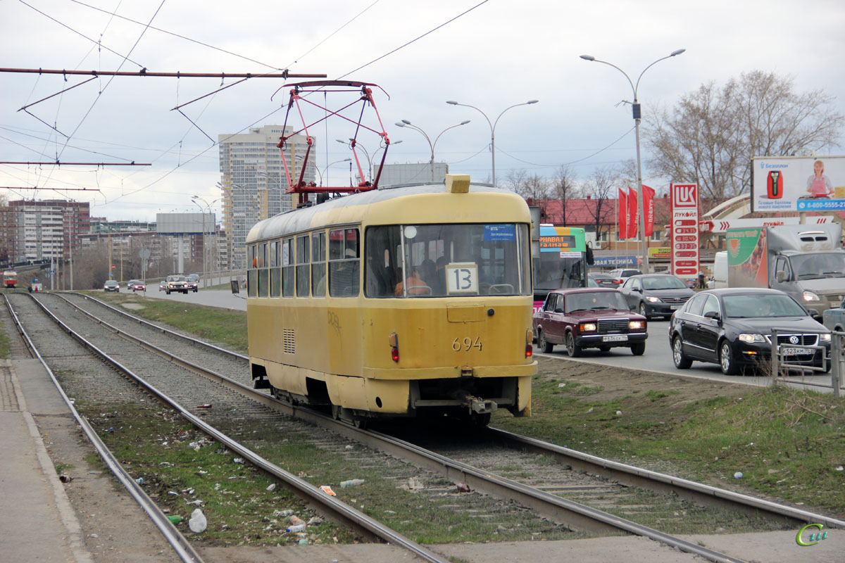 Екатеринбург. Tatra T3SU №694