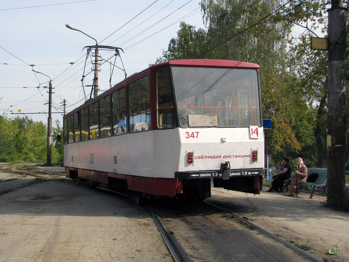 Тула. Tatra T6B5 (Tatra T3M) №347